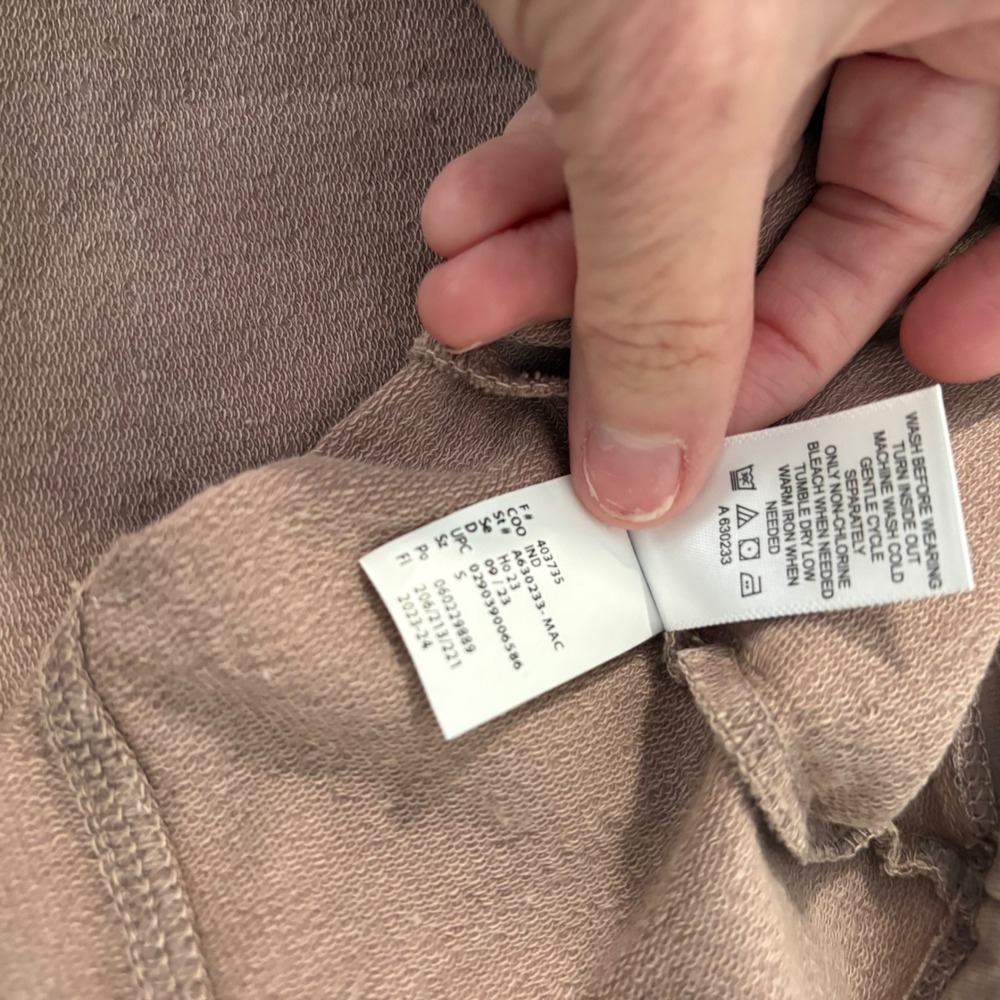LOGO Lori Life Pullover Hoodie‎ Pink Sweatshirt V Neck Casual Pocket Top - Picture 8 of 8